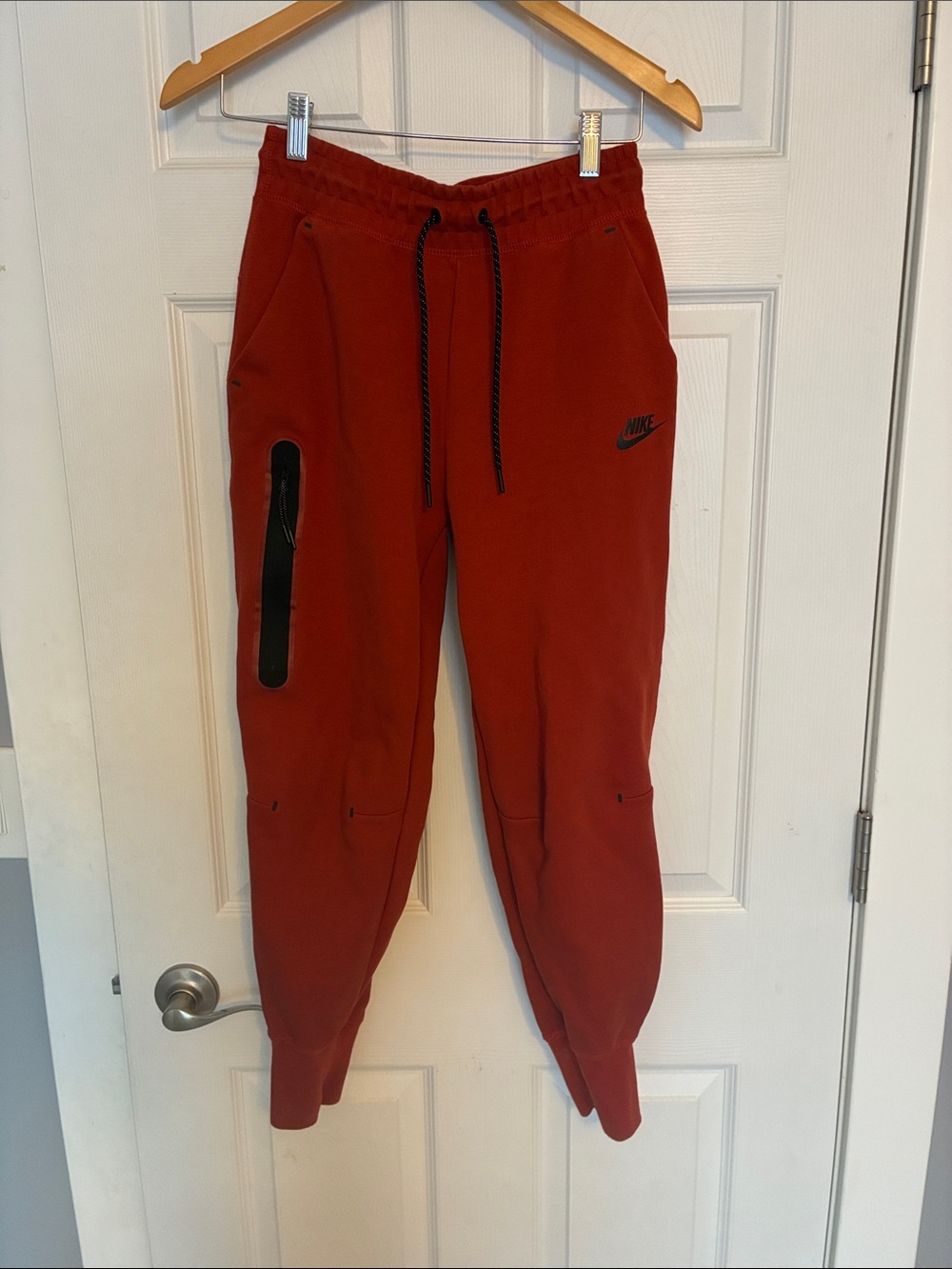 Nike joggers, burnt orange, size small, boys